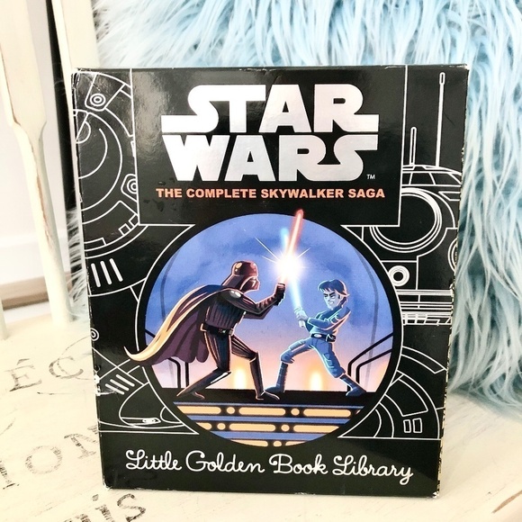 Disney, Star Wars, Little Golden Book Library, Set Of 9, Complete Skywalker Saga - Picture 3 of 16